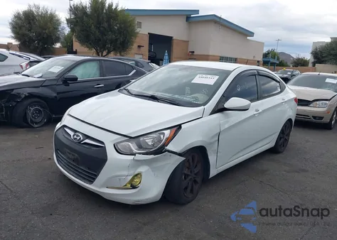 2012 Hyundai Accent Gls z USA, uszkodzony, nr VIN KMHCU4AE6CU121725